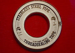 stainless steel thread sealing tape